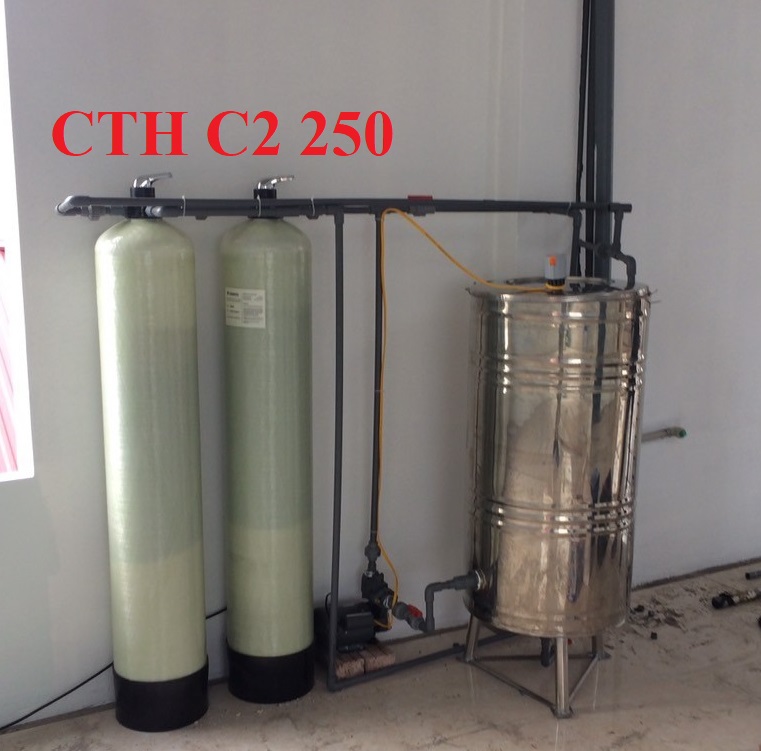 Hệ thống xử lý nước giếng khoan gia đình CTH C2 250